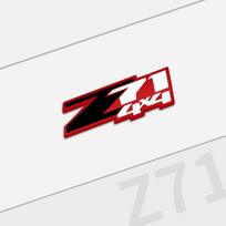 Auto Metal For  Z71 4X4 Grille Logo Silverado Sierra Tahoe Suburban 1500 Chevy Camaro Aveo Trax Car Badge Trunk Sticker