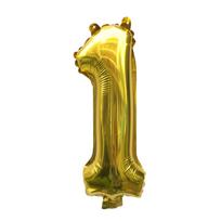 Aluminum Film Foil Number Balloon Wide Application Safe And Durable Numbers 0-9 Foil Balloons KTY 1