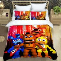 3D Print Bedding Set F-Five-Nights At Freddy´S Fnaf Duvet Cover Comforter Bed Youth Girls Boys Bedroom Decoration Gift 100x135cm