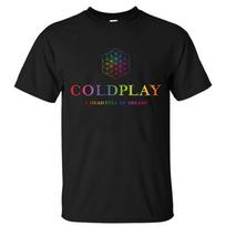 PTTH Men's Coldplay A Head Full Of Dreams 2016 Tour T-Shirt Black M S įvairiaspalvis