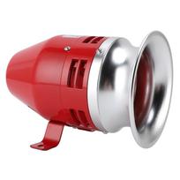 Electric Motor Siren 125dB Motor Driven Buzzer Sound Alarm Horn Siren for Home Factory School Ranch Entertainment Venue DC12V 12.4A