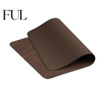 Coffee Maker Mat Faux Leather Placemat Waterproof Heat-Resistant Non-slip Heat Insulation Dishwasher Bowl Holder Safe Rectangle Dining Table