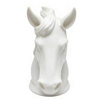 Modern Horse Head Design Trailer Hitch Cover Universal Trailer Hitch Decoration Cap Weatherproof Guard Easy Installation