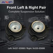 Jiuyuan Right & Left Front Strut Mounts 54320-ED000, 54321-ED000 for Tiida Xuan Left Front Strut Mount