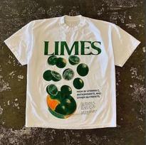 Retro Limes Graphic Tees Oversized Vintage Aesthetic Streetwear T Shirt Short Sleeve Harajuku M