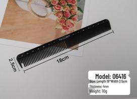 Men's Hair Styling Comb - Flat Top Salon Comb for Thin Hair