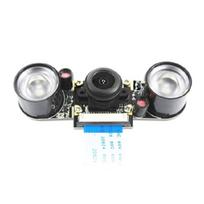 1080p Fisheye Wide Angle Camera Module 5MP Webcam 2592x1944 1080P for RPi with Night View Adjustment Focusing 1