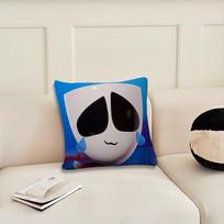 G-gangle Jax Z-zooble Cute Cartoon cushion cover Pillow Cover Decoration Room Home Sofa living Office Car Nordic Simplicity 12x12Inch