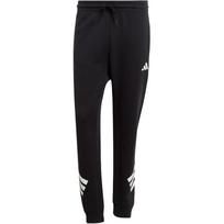 Adidas Striped Drawstring Cuffed Knit Sports Pants Men bottoms Black JD4863 S