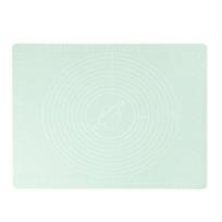 Silicone Non-Slip Dough Kneading and Rolling Mat – Large Food-Grade Kitchen Board for Dumpling Making Fresh Green