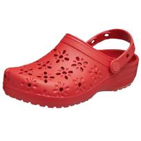 Crocs Classic Gėlėtos Išpjovos Medinės Klumpės Moteriškos Raudonos 210927-6ZR 42-43
