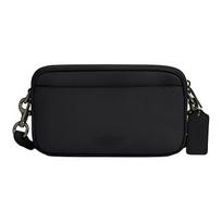 Coach Jayden 19 Minimalistinis universalus odinis peties rankinė per petį Mažos moteriškos rankinės Juoda CR179-QBBK Gift Box Set (Basic Set+Yellow Box)
