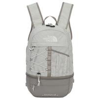 The North Face Logo Fashion Versatile Nylon Backpack Outdoor Bag Unisex backpack Gray NM2SR32C Gray white