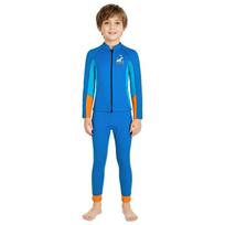 2.5mm Children's Diving Suit Boys 'split Swimsuit Long-sleeved Warm Cold-proof Snorkeling Surfing Sunscreen Jellyfish M