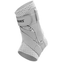 Aolikes Ankle Brace Support For Sprained Ankle With Side Stabilizers Men Women Adjustable Splint S pilka spalva
