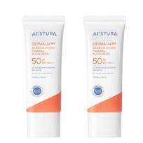 AESTURA Derma UV365 Barrier Hydro Mineral Sunscreen 40ml SPF50+ PA++++ 40ML X2