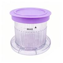 Ice Cream Mixing Cup with Lids, Dishwasher-Safe Dessert Cups, 0.5-Pint Freezer Cups for Homemade Ice Cream Smoothies And Desserts, Compatible with