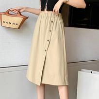 Fashion Summer Korean Style Cotton Wide Leg Capris Women Short Pants High Elastic Bud Waist Shorts Skirts Plus Size S