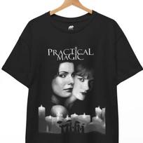Practical Magic Shirt. Retro Horror T-shirt, Witch Halloween Gift. Unisex Tee S