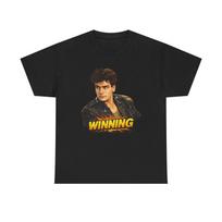 Charlie Sheen winning Tee | 80s Vibe Graphic Unisex T-Shirt XL