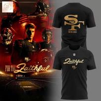 49ers Naujos Rivalybės Tikintieji Uniforma 2025 Marškinėliai Unisex Marškinėliai S