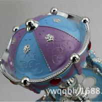 Romantic Korean Style Carousel Music Box Ornament for Couples