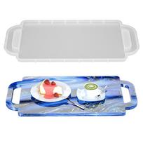 Silicone Tray Resin Mold Large Epoxy Handmade Handle  Cup