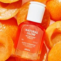 Ohora Natural Glow vandens sirupo nagų stipriklis, abrikosų spalvos, 15 ml red