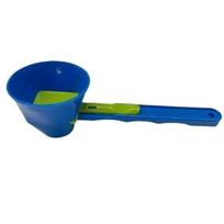 Mess-Free Protein Powder Scoop Sliding Funnel Anti-Spill for Whey Supplements Milk Shakes Outdoor Fitness Use A
