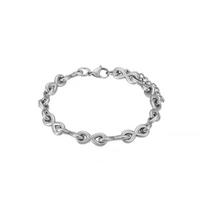 2026 Versatile Infinite Loop Bracelet for Men and Women, Niche Design Trendy, Cool, Personalized, and Fade-Resistant Jewelry 18+4CM