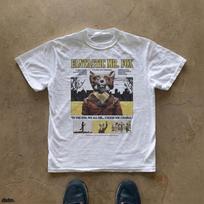 Fantastic Mr. Fox T-Shirt Wes Anderson Indie Film Art Graphic Short Sleeve Shirt Unisex Men Wom XS
