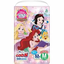 Goo.N Plus Princess Sauskelnės-kelnaitės M 6-12kg 52vnt