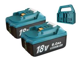 Akumuliatorius Makita įrankiams Li-Ion 18V 6Ah PWB-USBCA 2VNT+DĖKLAS