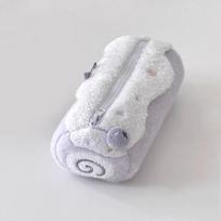1Pcs Cute Cake Cosmetics Bag Swiss Roll Plush Pencil Case Kawaii Large Capacity Stationery Organizer School Girls Gift