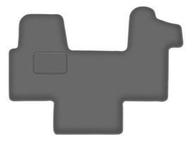 Velour graphite car mats for: Renault Master II delivery van (2010-)