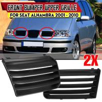1/2pcs Front Bumper Side Grille Grill For Seat Alhambra 7M 2001-2010 Front Upper Grille Racing Grills 7M785365401C 7M785365301C Left