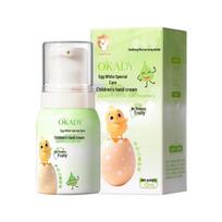 Ope Egg White Kids' Hand Cream - Peach & Fig Scent, Moisturizing Anti-Crack Formula