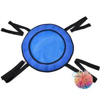 Children Outdoor Two-Player Toss Catch Ball Toy - Parent-child Interactive Fun Sports Sensory Play Children's Game Props blue