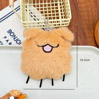 Hollow Knight Silksong Sound Plush Toy Kawaii Flea Dog Doll Creative Homemade Christmas Gift Pendant beige
