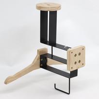 Multifunctional Wall Mounted Storage Rack with Helmet Hook Sports Equipment Clothes Hanger And Hat Wall Hanging Bracket