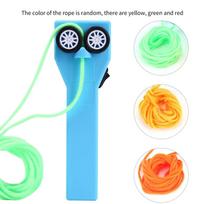 Electric Rope Launcher String Rop Propeller Push Thruster Controller Funny Cord Shooter Handheld Decompression High Quality Toys Launcher