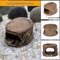 Ceramic Fish Tank Decoration: Shrimp Hiding, Cichlid Breeding, Spawning Nest.