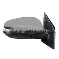 Compatible Rearview Mirror Assembly for 2014-2015 Toyota RAV4 - Reversing Mirror 87940-0R130 black