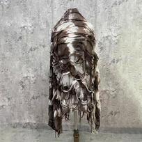 50*160cm Tie Dyed Cut-flower Texture Jacquard Irregular Fabric Creative Retro DIY Clothing Designer Fabric 50X160cm
