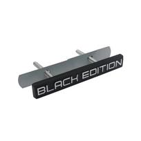 Metal Black/Red EDITION 3D Logo Car Front Grille Metal Badge Emblem Decal Car Front Emblem Badges Nameplate Car Accessories