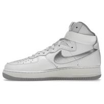 Nike Air Force 1 High Retro QS 'White Silver' Men's 743546-101 EU 36