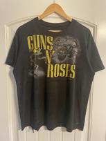Vintage 1987 Guns N Roses t shirt Banned Scene RARE Size L Unisex T-Shirt XXXXL