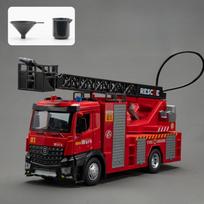 1:18 Vandens Cisterna Lydinio Kopėčios Gaisrinės Mašinos Modelis Žaislai Automobilis Metalinis Liejinio Inžinerinė Transporto Priemonė Durys Atidaromos Garsas Šviesa Žaislas Berniuko Dovana