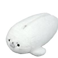 Simulation Texture Little Seal Pencil Case Animal Stationery Storage Bag  Office White Seal
