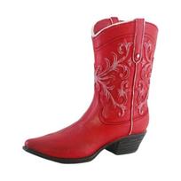 Western Cowboy Boot Shape Flower Pot Vases For Home Decoration Hydroponic Flower Arrangement Container